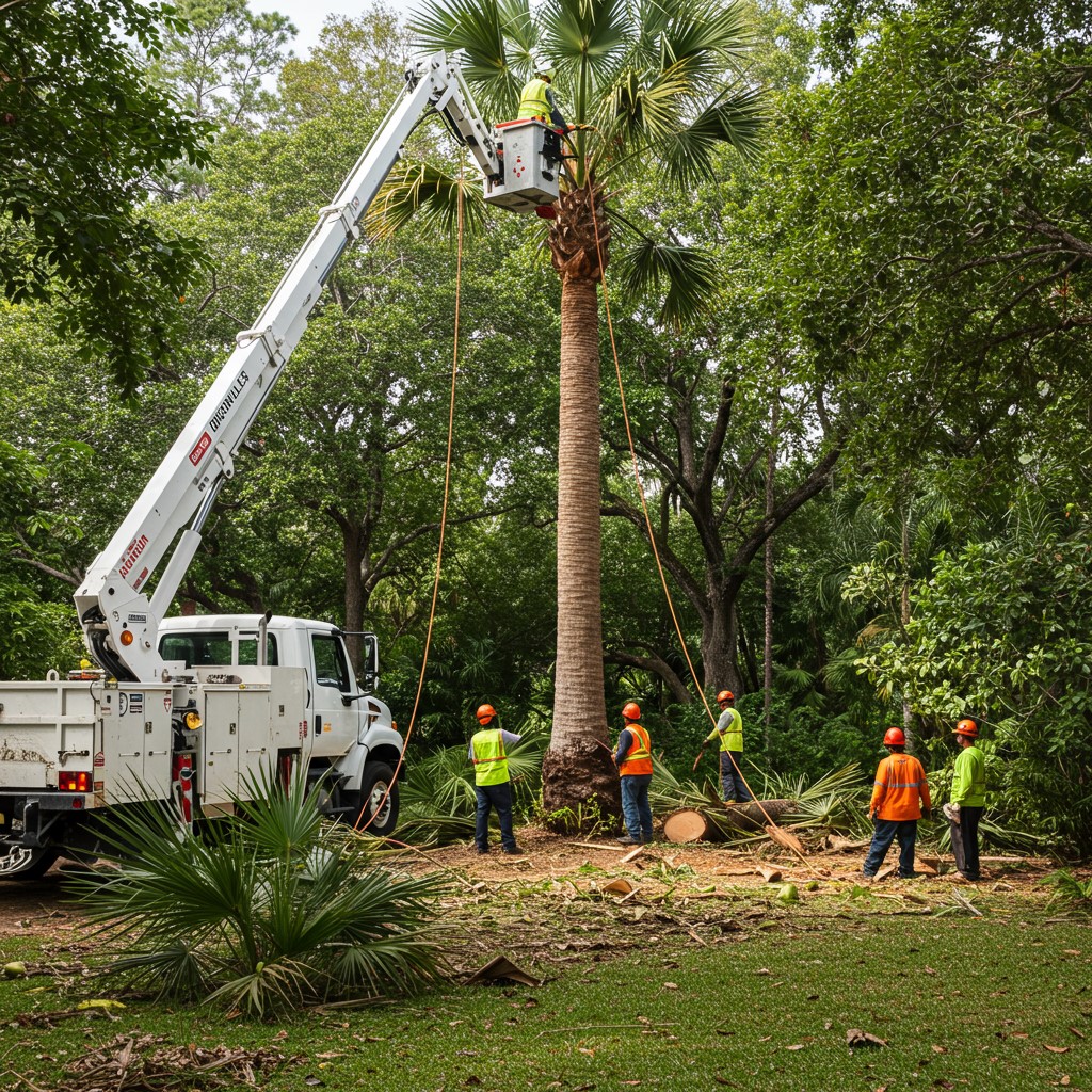 palm tree removal
