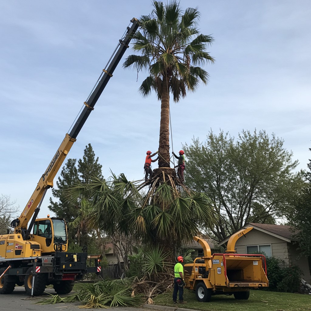 palm tree removal