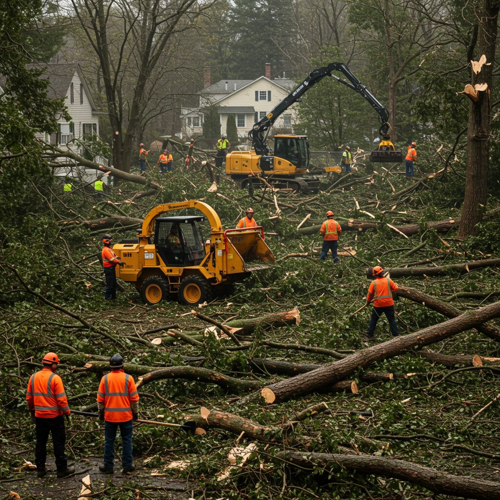 tree debris removal