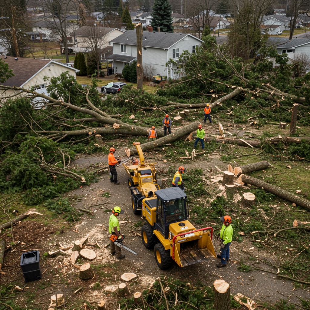 tree debris removal