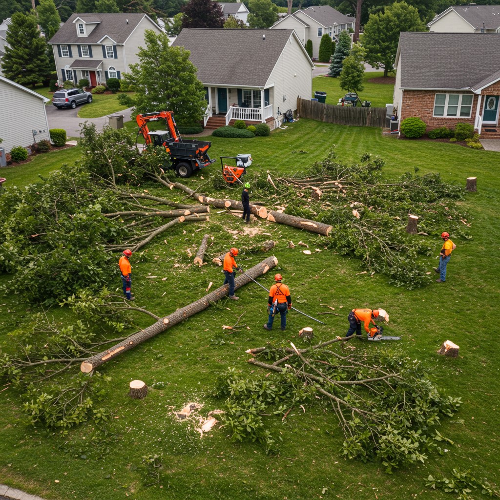 tree debris removal