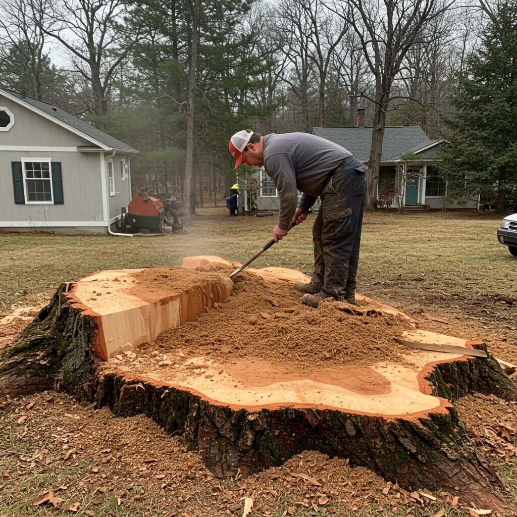 tree stump removal